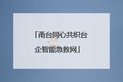 甬台同心共织台企智能急救网