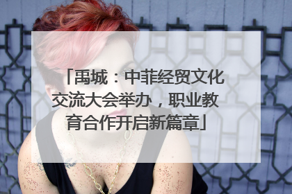 禹城：中菲经贸文化交流大会举办，职业教育合作开启新篇章