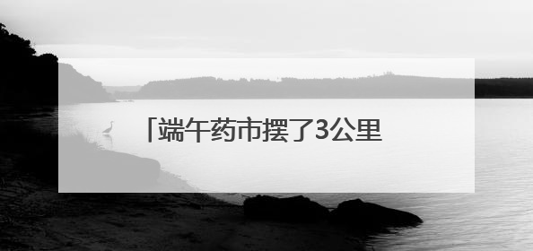 端午药市摆了3公里 四川德昌2025年端午民俗文化寻味活动启幕