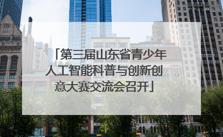 第三届山东省青少年人工智能科普与创新创意大赛交流会召开