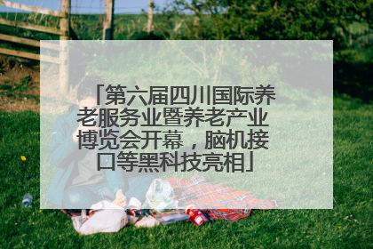 第六届四川国际养老服务业暨养老产业博览会开幕，脑机接口等黑科技亮相