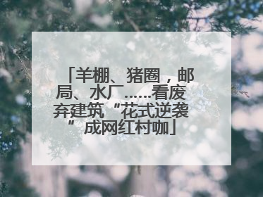 羊棚、猪圈，邮局、水厂……看废弃建筑“花式逆袭”成网红村咖