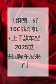 组图｜歼-10C战斗机+上千款车型 2025重庆国际车展来了