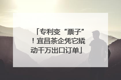 专利变“票子”！宜昌茶企凭它撬动千万出口订单