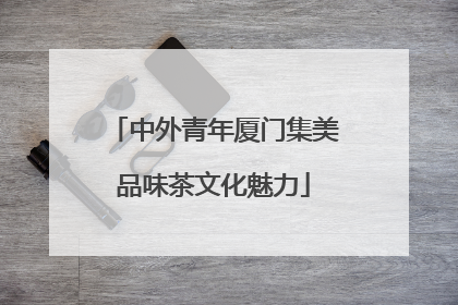 中外青年厦门集美品味茶文化魅力