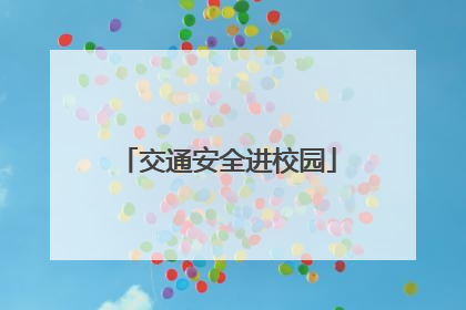 交通安全进校园