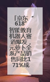 京东“618”智能教育机器人赛道爆发，元萝卜全系产品销售同比171%成黑马