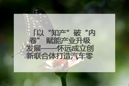 以“知产”破“内卷” 赋能产业升级发展——怀远成立创新联合体打造汽车零部件产业新高地