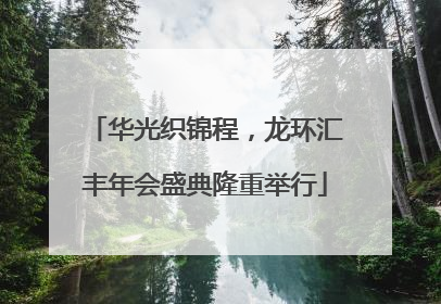 华光织锦程，龙环汇丰年会盛典隆重举行