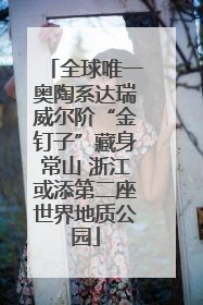 全球唯一奥陶系达瑞威尔阶“金钉子”藏身常山 浙江或添第二座世界地质公园