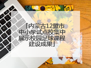 内蒙古12盟市中小学试点校集中展示校园足球课程建设成果