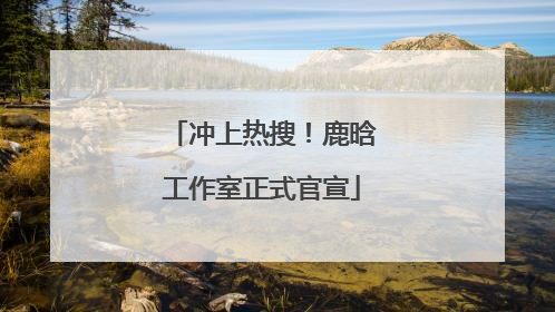 冲上热搜！鹿晗工作室正式官宣