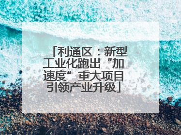 利通区：新型工业化跑出“加速度”重大项目引领产业升级
