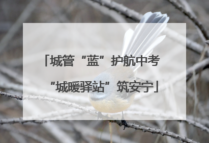 城管“蓝”护航中考 “城暖驿站”筑安宁