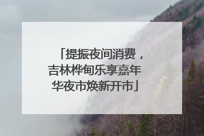 提振夜间消费，吉林桦甸乐享嘉年华夜市焕新开市