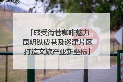 感受街巷咖啡魅力 昆明铁皮巷及巡津片区打造文旅产业新坐标