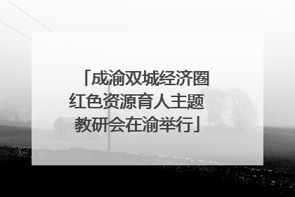 成渝双城经济圈红色资源育人主题教研会在渝举行