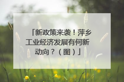 新政策来袭！萍乡工业经济发展有何新动向？（图）