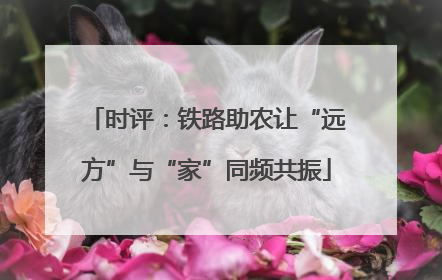 时评：铁路助农让“远方”与“家”同频共振