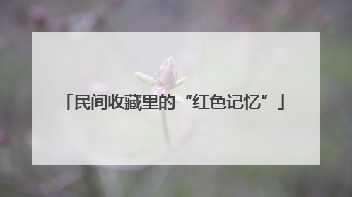 民间收藏里的“红色记忆”
