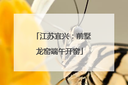 江苏宜兴：前墅龙窑端午开窑