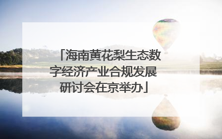 海南黄花梨生态数字经济产业合规发展研讨会在京举办