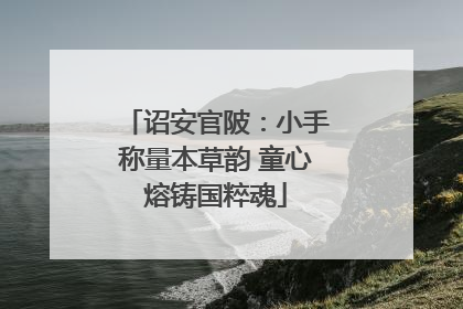 诏安官陂：小手称量本草韵 童心熔铸国粹魂