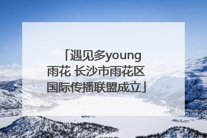 遇见多young雨花 长沙市雨花区国际传播联盟成立
