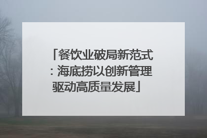 餐饮业破局新范式：海底捞以创新管理驱动高质量发展