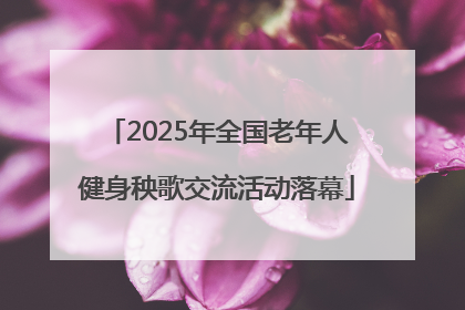 2025年全国老年人健身秧歌交流活动落幕